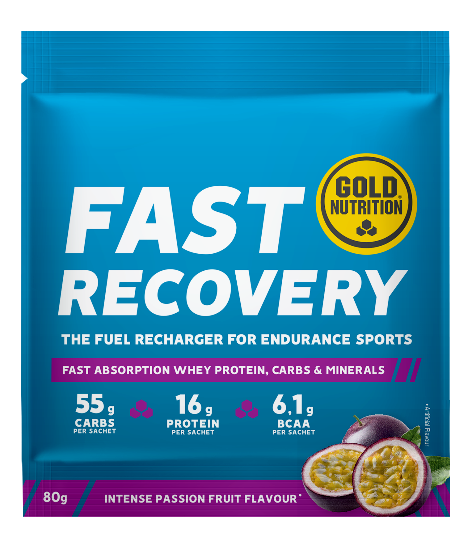 GoldNutrition Fast Recovery Drink Powder wild berries container